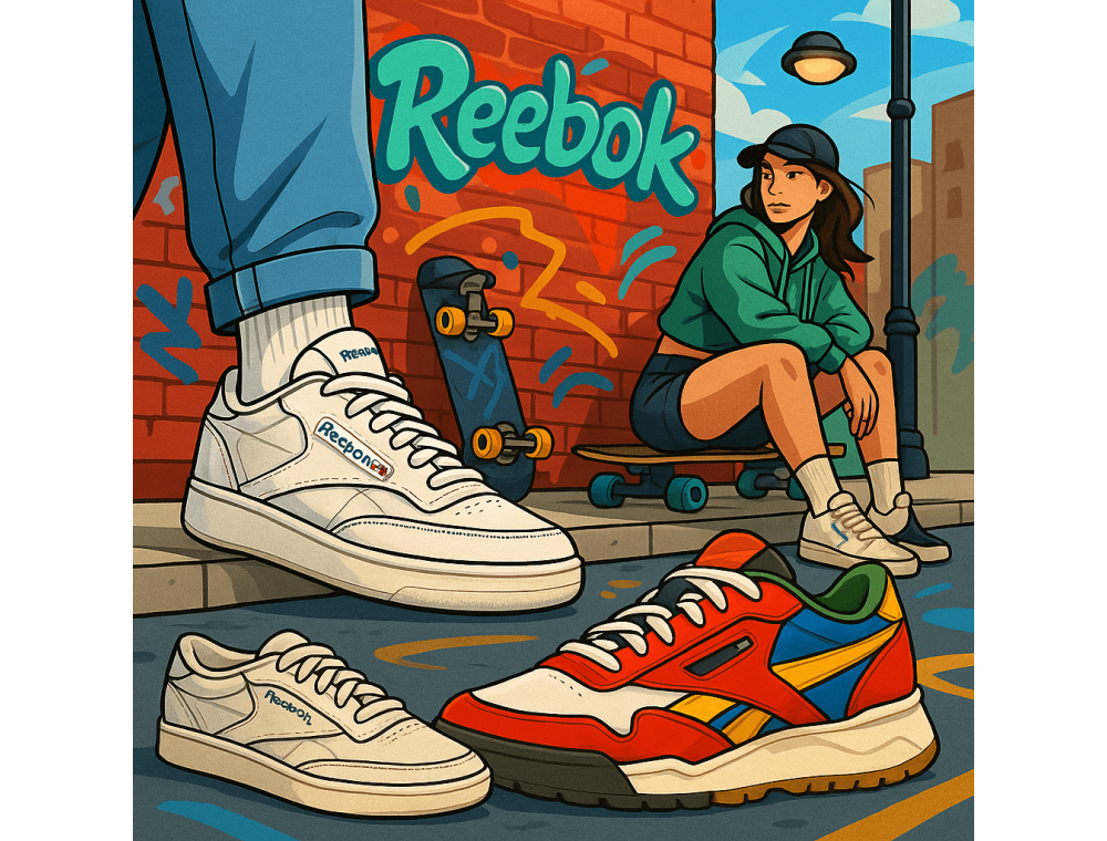 Уличный стиль с Reebok: как сочетать Classics, Club C и новые «colour-block» релизы