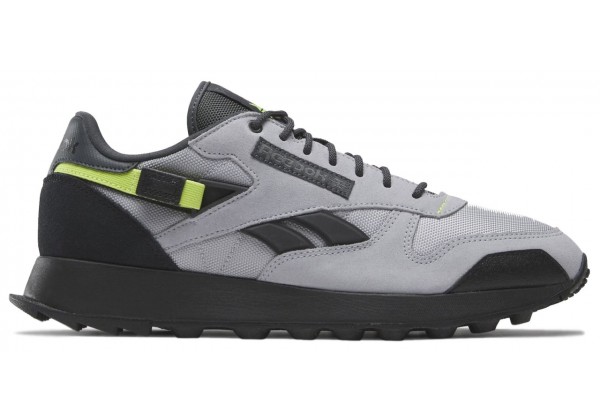 Reebok Classic Leather Winterized Black Light Gray