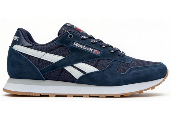 Reebok Classic Leather Suede Navy Gum
