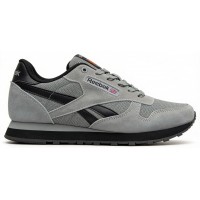 Кроссовки Reebok Classic Leather Suede Grey Black