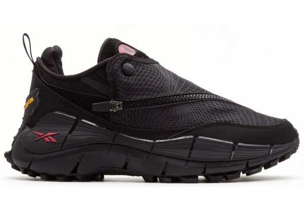 Кроссовки Spyder x Reebok Zig Kinetica Low Top Black Red