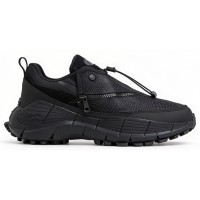Кроссовки Spyder x Reebok Zig Kinetica Low Top All Black