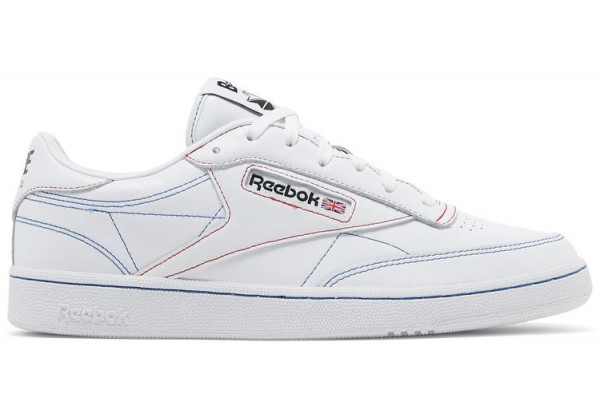 Кроссовки Reebok BAPE® Club C 85 белые