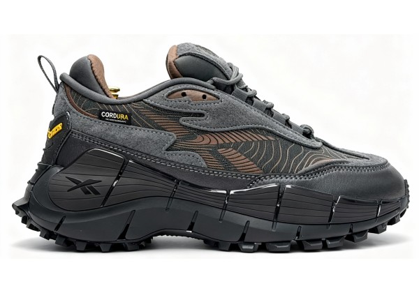 Reebok Zig Kinetica 2.5 ADV Edge Cordura Grey Brown