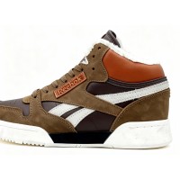 Reebok Classic Mid Brown White с мехом