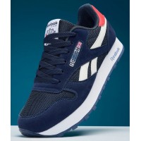 Reebok Classic Leather Suede Navy White