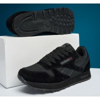 Reebok Classic Leather Suede Triple Black