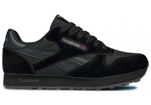 Reebok Classic Leather Suede Triple Black