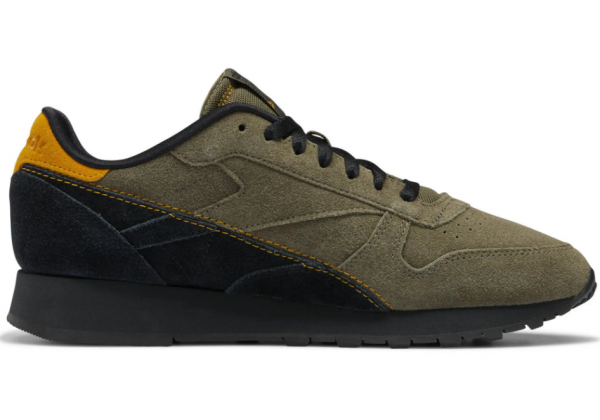 Reebok Classic Leather Black Haki