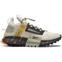 Кроссовки Reebok Zig Kinetica Edge бежевый с зеленым