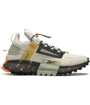 Кроссовки Reebok Zig Kinetica Edge бежевый с зеленым