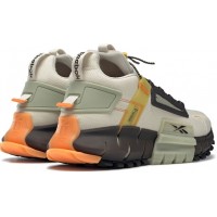 Кроссовки Reebok Zig Kinetica Edge бежевый с зеленым