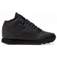 Reebok Classic Leather Mid Ripple Total Black