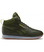 Зимние Кроссовки Reebok Classic Leather Mid Ripple Green