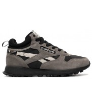 Reebok Classic Leather Mid Ripple Grey Black