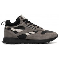 Reebok Classic Leather Mid Ripple Grey Black