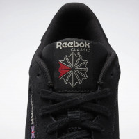 Кроссовки Reebok Club C 85 черные замшевые